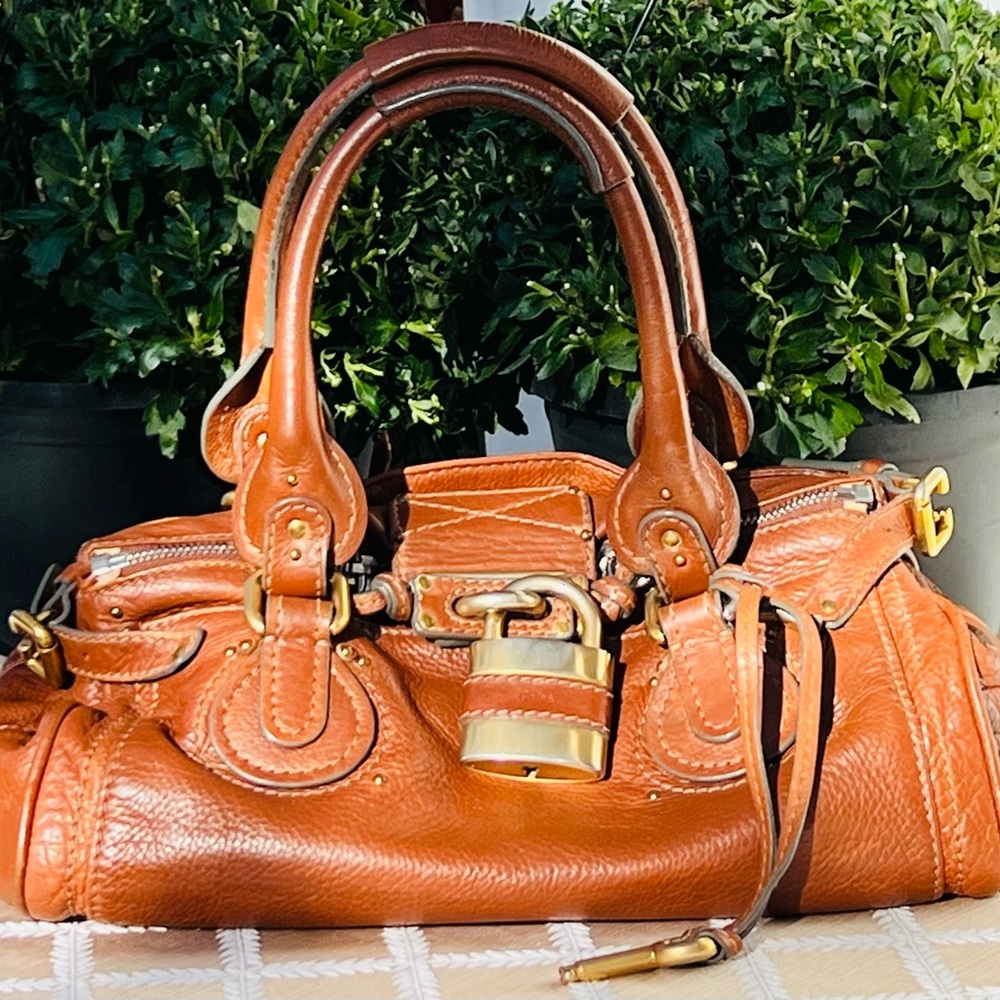 Chloe Paddington Tobacco Brown Handbag
